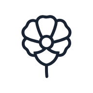 California Poppy SVG icon — floral