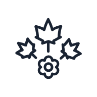 Fall Flowers SVG icon — floral