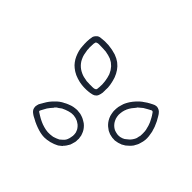 Rose Petal SVG icon — floral