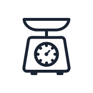 Food Scale SVG icon — food