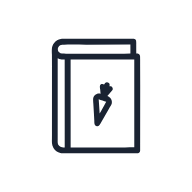 Recipe Book SVG icon — food