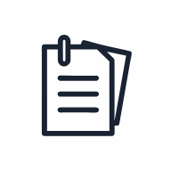Presentation Handout SVG icon — presentation