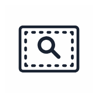 Visual Aid SVG icon — presentation