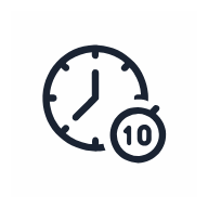Time Tracking SVG icon — productivity